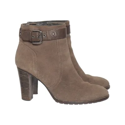 Heeled boots (Brown) from Belmondo
