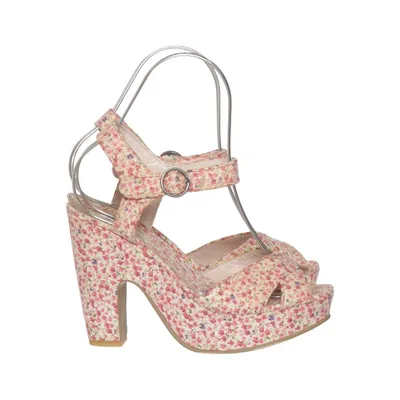Sandales à talons hauts (Beige, Multicolore) de Vox Shoes