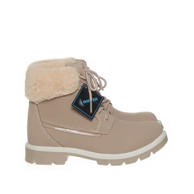Laced boots (Beige, White) from Vty