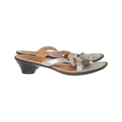 Mules (Argent) de Think! Cuir