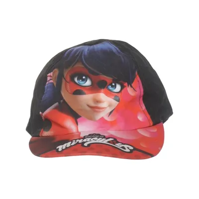 Baseballkasket (Sort, Rød, Flerfarvet) fra Miraculous Bomuld, Polyester