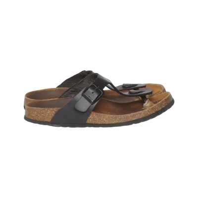 Flip-flops (Black, Brown) from Bio Life Leather