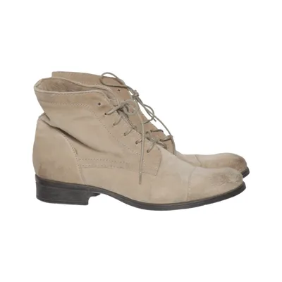 Veterlaarzen (Beige) van Kim Kay Leer
