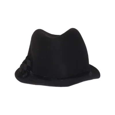 Fedora hoed (Zwart) van Armani Collezioni Wol