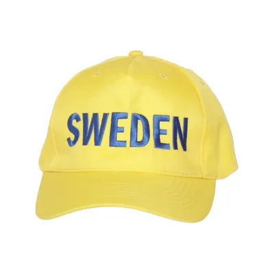 Baseballkeps (Gul, Blå) Polyester