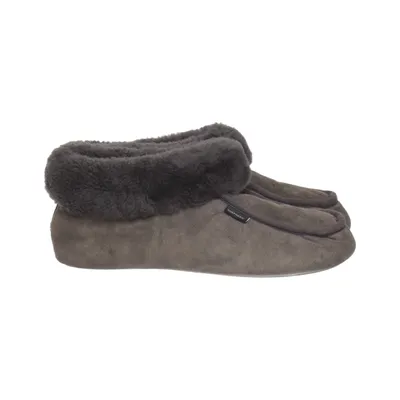 Chaussons (Gris) de Shepherd Cuir, Laine