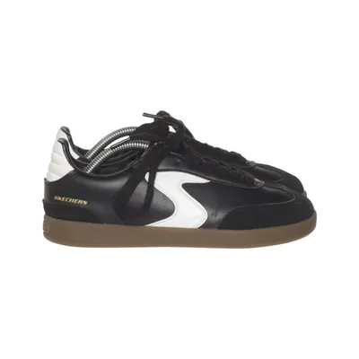 Sneakers (Zwart, Wit) van Skechers Leer