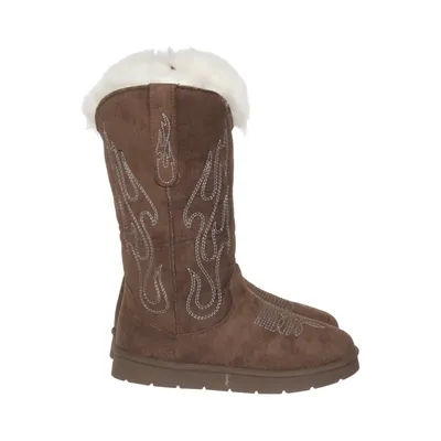 Bottes de cow-boy (Marron) Cuir