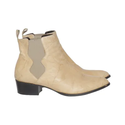 Chelsea boots (Beige) from Perlato
