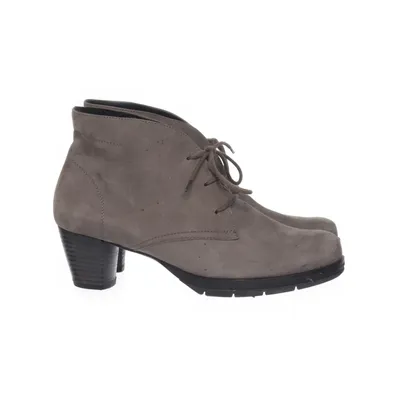 Heeled boots (Gray) from Semler Leather