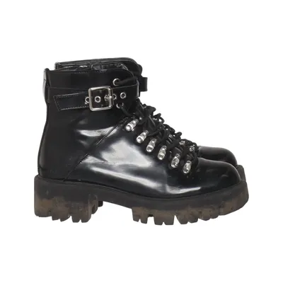 Bottes à lacets (Noir) de Krush