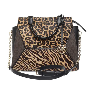 Handtas (Prism Large) van Michael Kors Leer