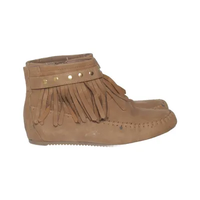 Bottines en daim (Marron) de Vox Shoes