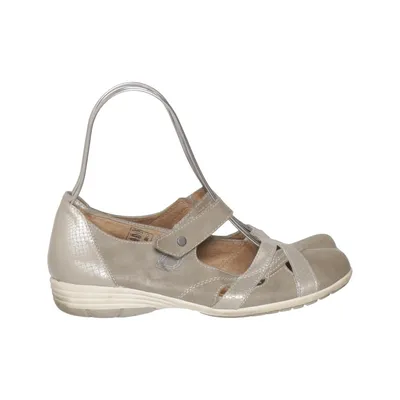 Walking shoes (Gray) from Footflexx Leather