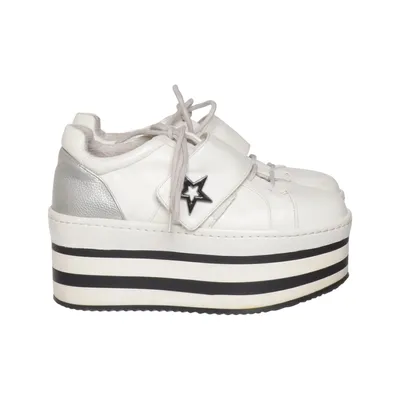 Sneakers (Vit, Svart, Silverfärgad) från My Twin Twinset Skinn