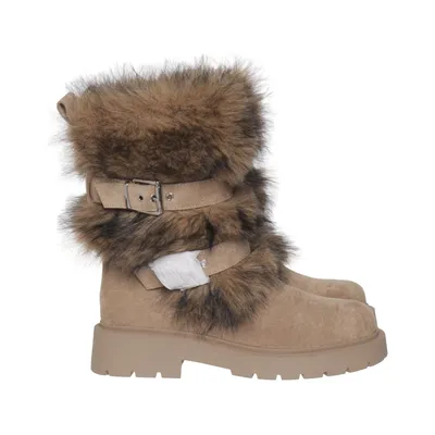 Ankle boots (Brown) from Marquiiz