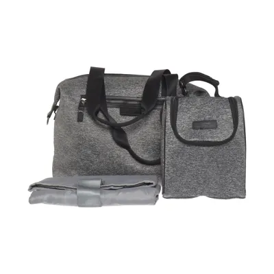Diaper bag (Gray, Black) from Storksak