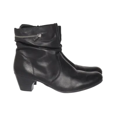 Heeled boots (Black) from Rieker Antistress