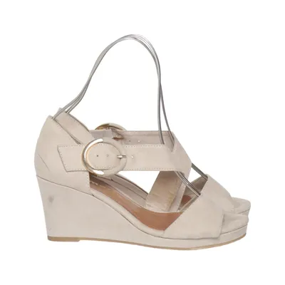 Chaussure compensées (Beige) de Tamaris Cuir