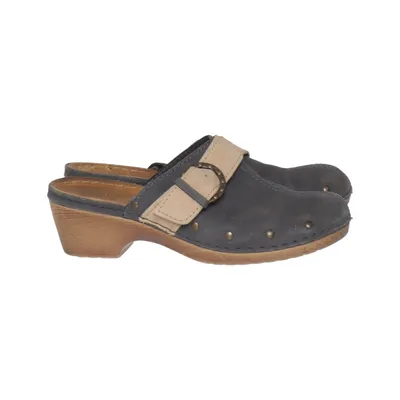 Sabots (Gris, Beige) de Jana Cuir