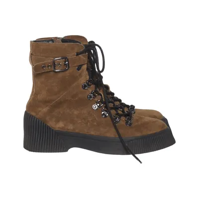 Bottes à lacets (Marron, Noir) de Bibi Lou