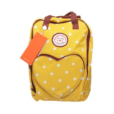Backpack (Yellow, Multicolored) from Blutsgeschwister Elastane, Polyester