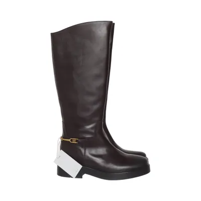 Støvler (Horsebit Riding Long Boot) fra Tommy Hilfiger Læder