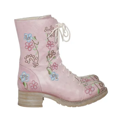 Bottes à lacets (Rose, Multicolore) de Brako