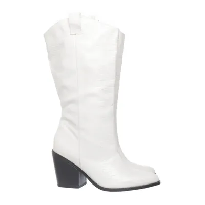 Cowboy boots (White) from NLY Shoes