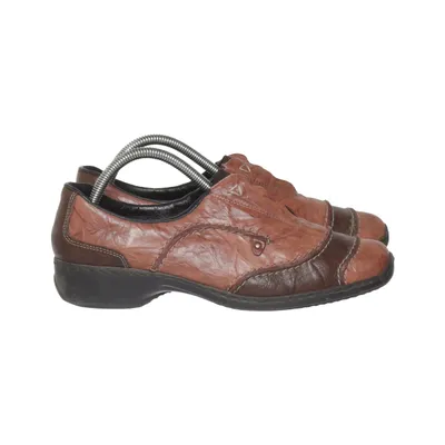 Chaussures d'été en toile (Marron) de Rieker Antistress Cuir