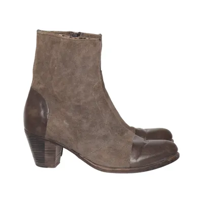 Heeled boots (Brown) from Elsa