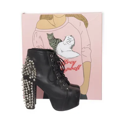 Stövletter (Spike) från Jeffrey Campbell Skinn