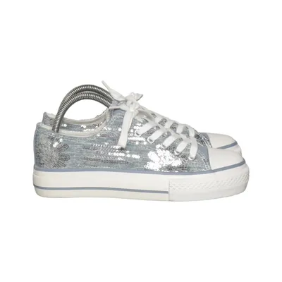 Tygskor (Blå, Vit) från Chicmuse