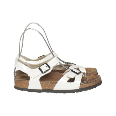 Sandales (Blanc) de Birkenstock Cuir