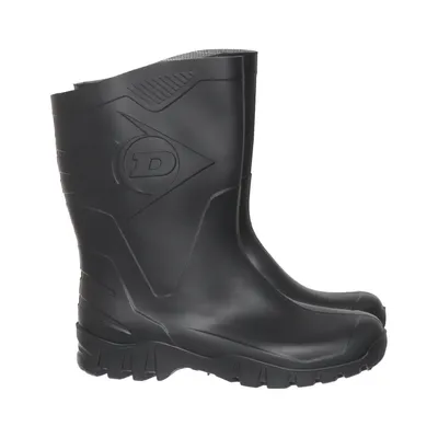 Bottines en caoutchouc (Noir) de Dunlop Polyuréthane