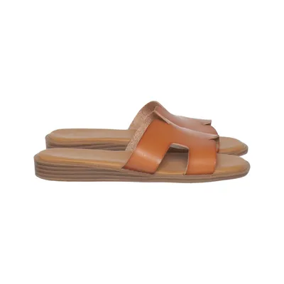 Slip-ins (Brown) from First Faux leather