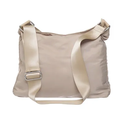 Handbag (White) from Åhléns Polyester, Polyurethane