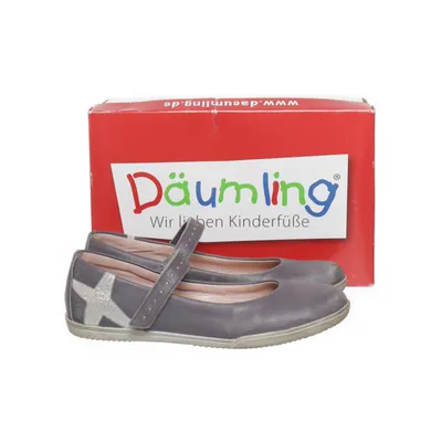 Ballerina's (Grijs, Zilver) van Däumling Leer