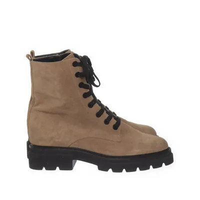 Veterlaarzen (Beige, Zwart) van Bruno Premi Leer