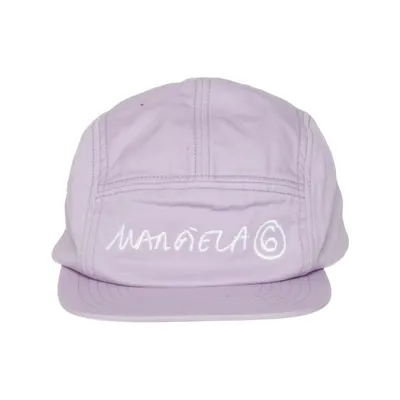 Casquette de baseball (Violet) de MM6 by Maison Margiela Coton
