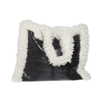 Sac à main (Noir, Blanc) de Stand Studio Polyester, Polyuréthane