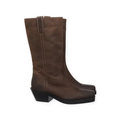 Cowboylaarzen (Bruin) van Zara