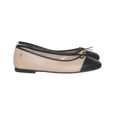 Ballerinas (Beige, Schwarz) von Tommy Hilfiger Leder