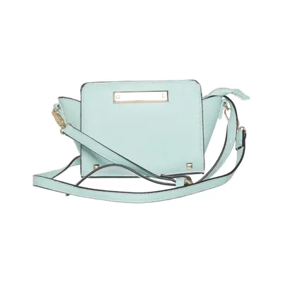 Skuldertaske (Turkis) fra Miss Selfridge Polyester, Polyurethan