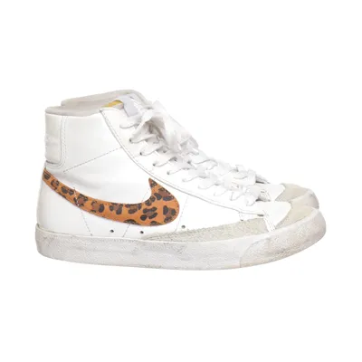 Sneakers (Blazer Mid) fra Nike Læder, Ruskind