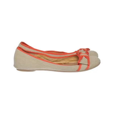 Ballet flats (Beige, Orange) from Mellow Yellow Leather