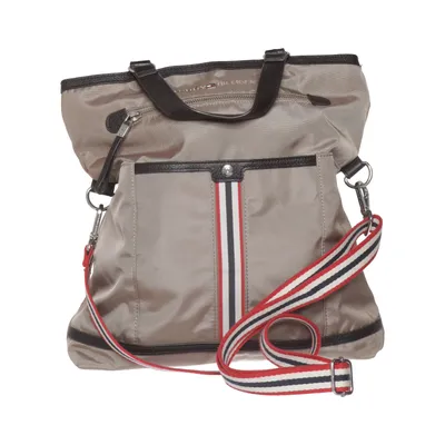 Axelremsväska (Beige, Röd, Vit) från Tommy Hilfiger