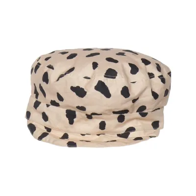 Casquette gavroche (Beige, Noir) de Mömö Coton