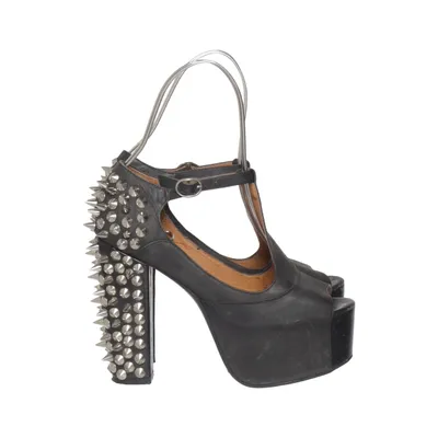 Højhælede sko  (Sort) fra Jeffrey Campbell Læder
