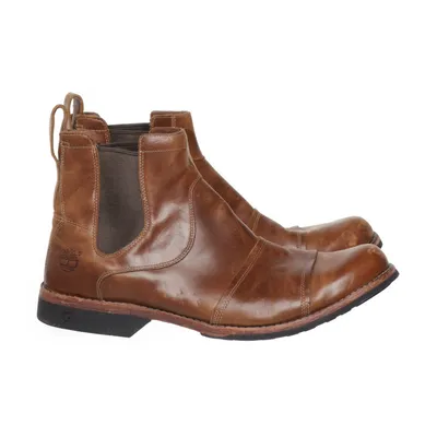 Chelsea boots (Bruin) van Timberland Leer